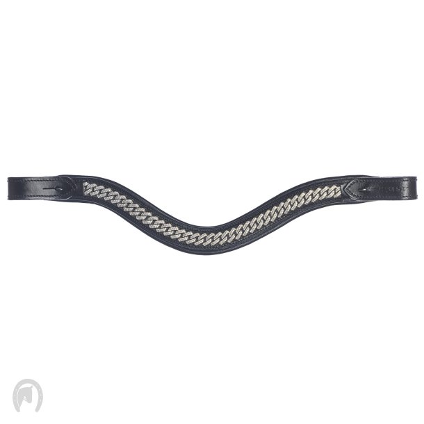 Eques Wave Crystal Curb Pandeb�nd Silver