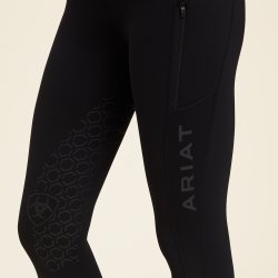 Ariat Venture Thermal HG Vinter Tights m. Fuldgrip Sort