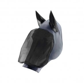 Horse Guard Fluemaske m/lycra Sort/Gr