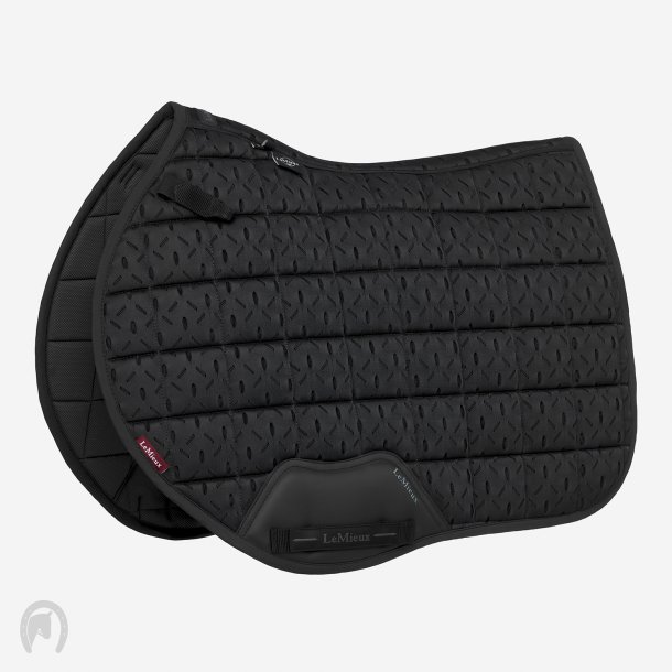 LeMieux 3D Mesh Self-Cool Euro Jump Underlag Sort