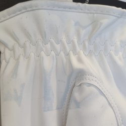 Hansbo Sport Ridehandsker Hvid