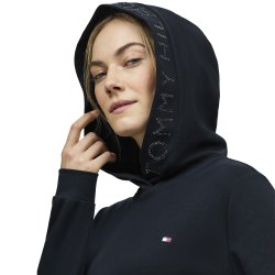 Tommy Hilfiger Laurens Rhinestone Hoodie Navy