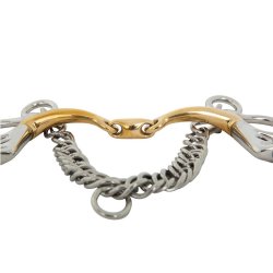 BR Soft Contact Pelham Bid 3-delt 14mm