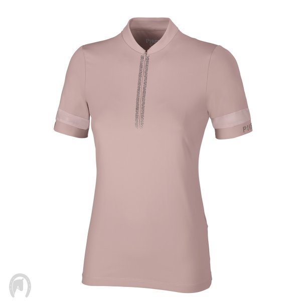 Pikeur Zip Shirt Selection Pale Mauve