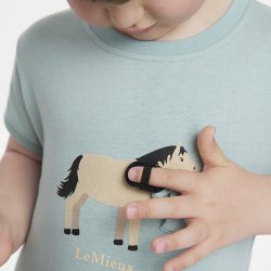 LeMieux Mini T-Shirt Alex Tee Aqua