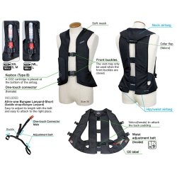 Hit-Air Airbagvest H2 Model m. Rygpaneler