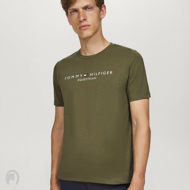 Tommy Hilfiger Williamsburg Herre T-Shirt Utility Olive
