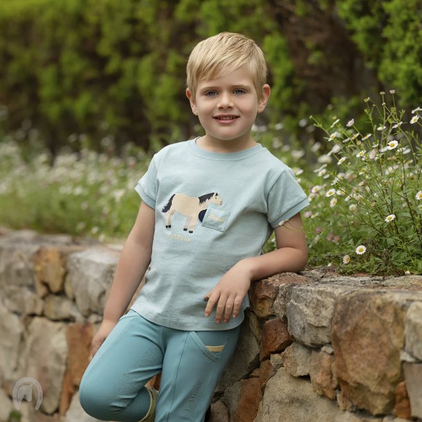 LeMieux Mini T-Shirt Alex Tee Aqua
