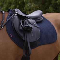 LeMieux Essence EuroJump Underlag Navy