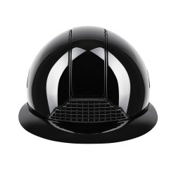 Swing Ridehjelm H24 Lady Glossy Sort