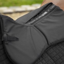LeMieux ProSorb Plain 2 Pocket Pad m/kiler Sort
