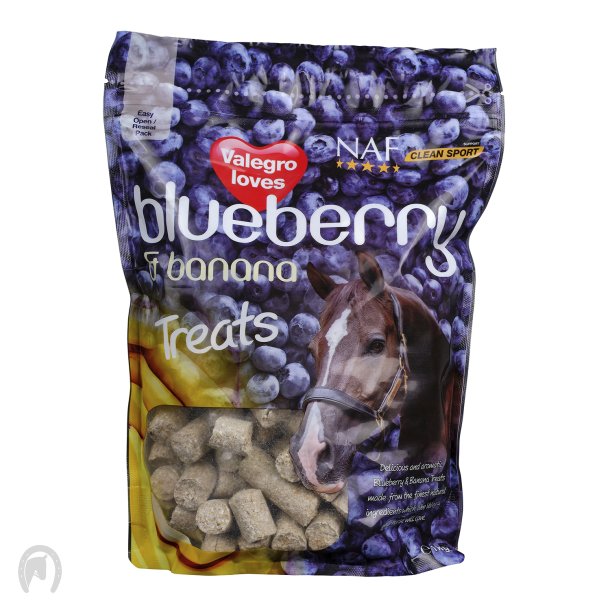 NAF Blueberry Godbidder 1kg / uden sukker
