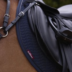 LeMieux Essence EuroJump Underlag Navy