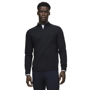 Tommy Hilfiger Oakfield 1/4 Zip Herresweater Navy
