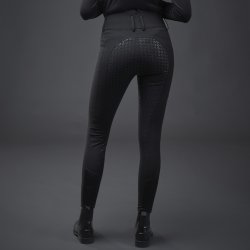 Equipage Leoni Ridebukser m. Fulgrip Sort