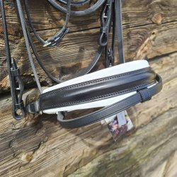 OS Warendorf Feelgood Trense Sort Rivoli 12mm Crystal