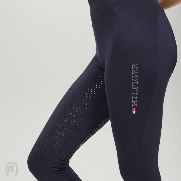 Tommy Hilfiger Amber High Waist Tights Desert Sky
