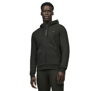 Tommy Hilfiger Union Zip-Up Hoodie Herre - Pine Green