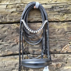 OS Warendorf Feelgood Kandar Sort Rivoli Crystal