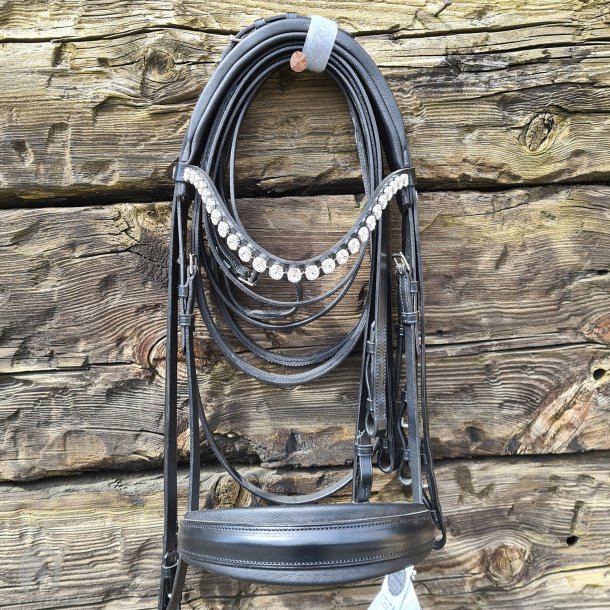 OS Warendorf Feelgood Kandar Sort Rivoli Crystal