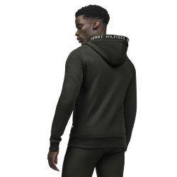 Tommy Hilfiger Union Zip-Up Hoodie Herre - Pine Green