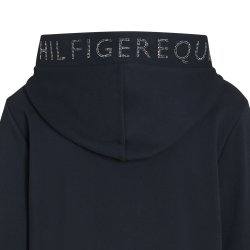 Tommy Hilfiger Laurens Rhinestone Hoodie Navy