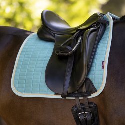 LeMieux Suede Dressage Square Lagoon