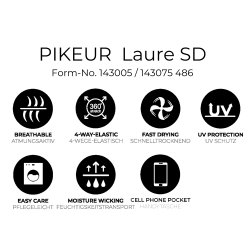 Pikeur Laure SD Hjtaljet m. Fuldgrip Sort