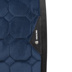 Equiline Octagon Velvet Underlag Navy