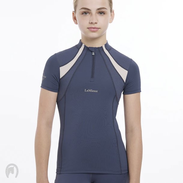 LeMieux T-Shirt Mesh BaseLayer Dusk Blue