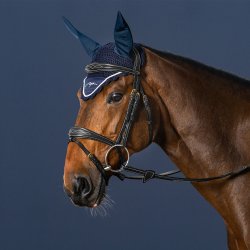 Dyon Anatomisk Flash Trense Sort/Messing