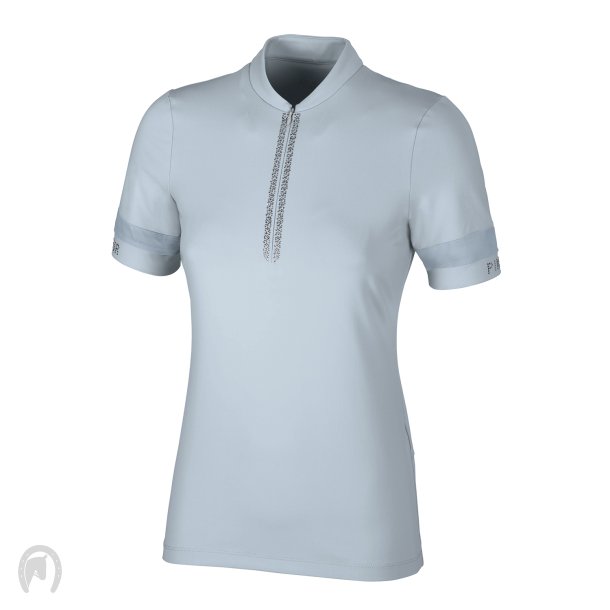 Pikeur Zip Shirt Selection Pastel Blue