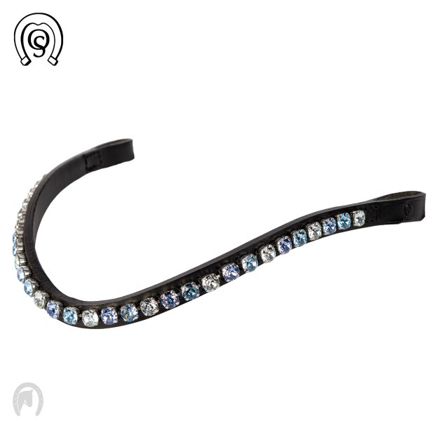 OS Pandebnd Feelgood Rivoli XS 8mm Lt.sapphire/Aqua/Lt.azore/Sort lder