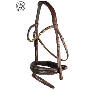 OS Elegant Trense m. Feelgood PLUS N�seb�nd + Fineline Chocolate