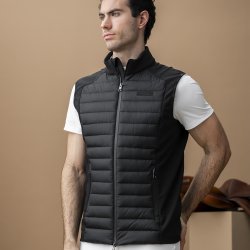 Alessandro Albanese Kari Gilet Herrevest Sort
