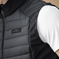 Alessandro Albanese Kari Gilet Herrevest Sort