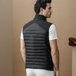 Alessandro Albanese Kari Gilet Herrevest Sort