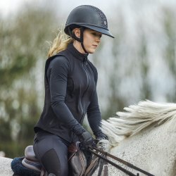 Charles Owen Eclipse Rygbeskytter Sort