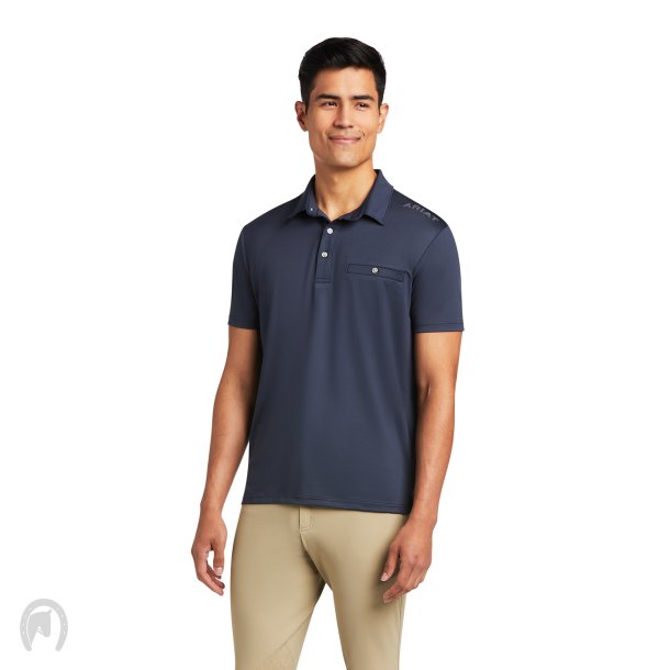 Ariat Polo Shirt Norco Blue Nights Herre
