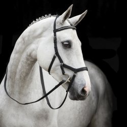 Horseware Micklem Diamante Competition Trense Sort