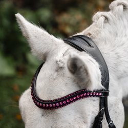 Horseware Diamante Flash Trense Sort