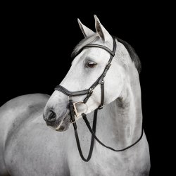Horseware Micklem Diamante Competition Trense Sort