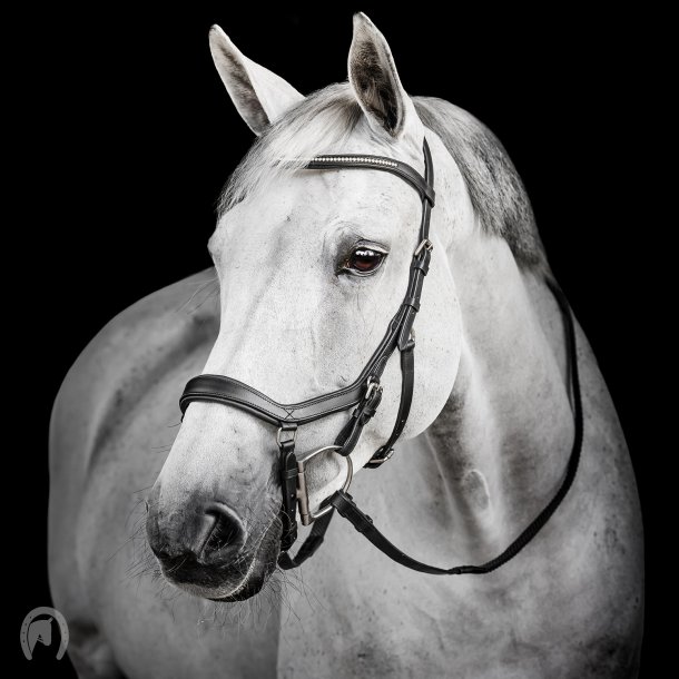 Horseware Micklem Diamante Competition Trense Sort