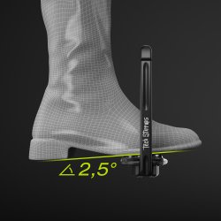 Tech Stirrups Venice Children Evo Titanium  2,5� 10cm