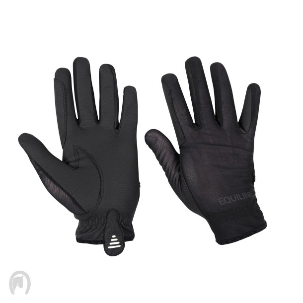 Equiline Sommer Handsker Sort