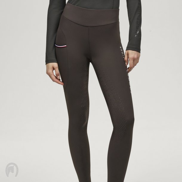 Tommy Hilfiger Elmira Vintertights Cacao Brun