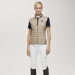Tommy Hilfiger Equestrian Serano Quilted Vest Beige