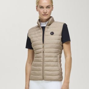 Tommy Hilfiger Equestrian Serano Quilted Vest Beige