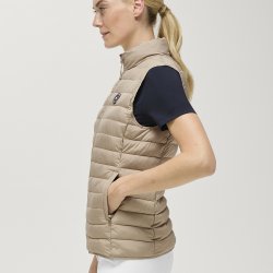 Tommy Hilfiger Equestrian Serano Quilted Vest Beige
