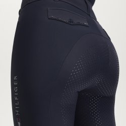 Tommy Hilfiger AW26/27 Highland Vinter Hybrid Fuldgrip Ridetights Sort